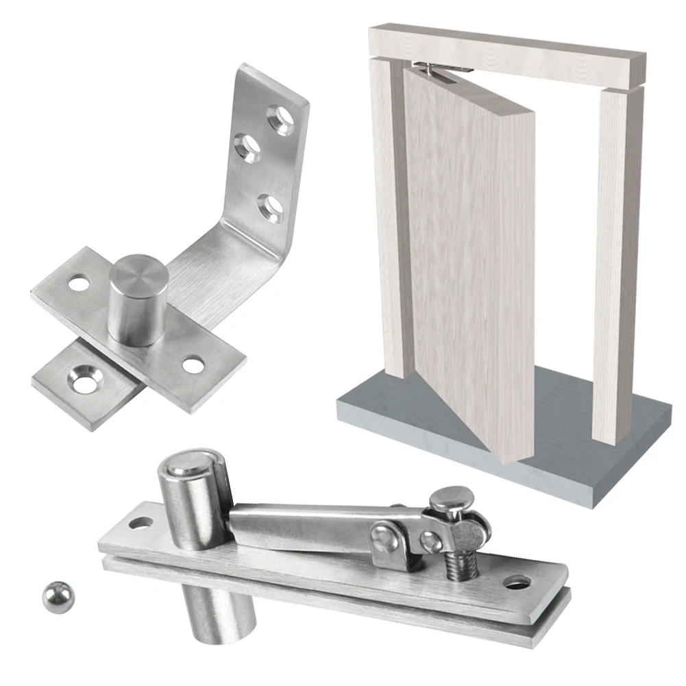 

Modern Concealed 90 Degree Rotation Home Shaft Stainless Steel Door Pivot Hinge