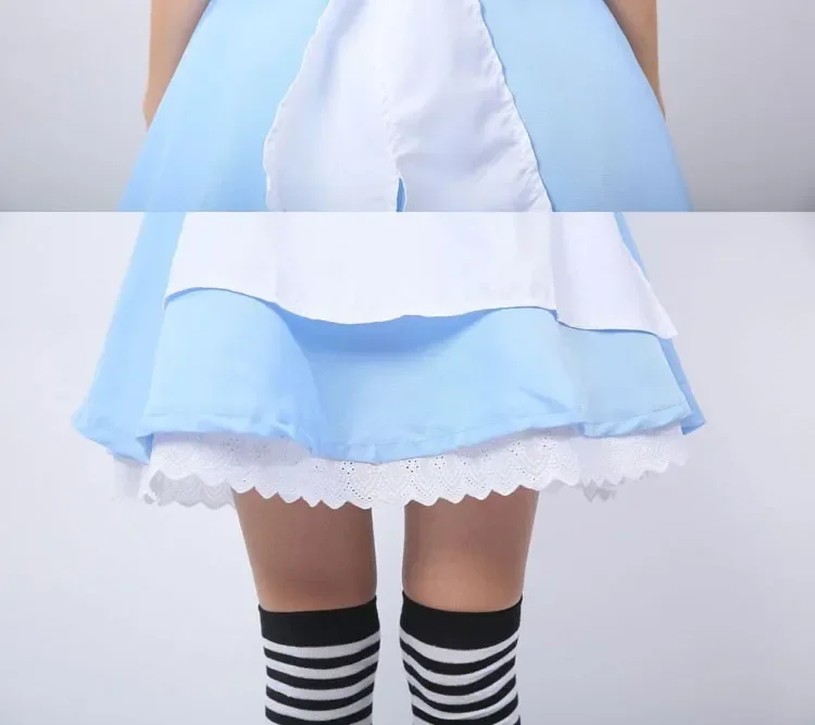 Lolita Dress Maid Cosplay Fantasia Carnival Party Halloween Costumes For Women