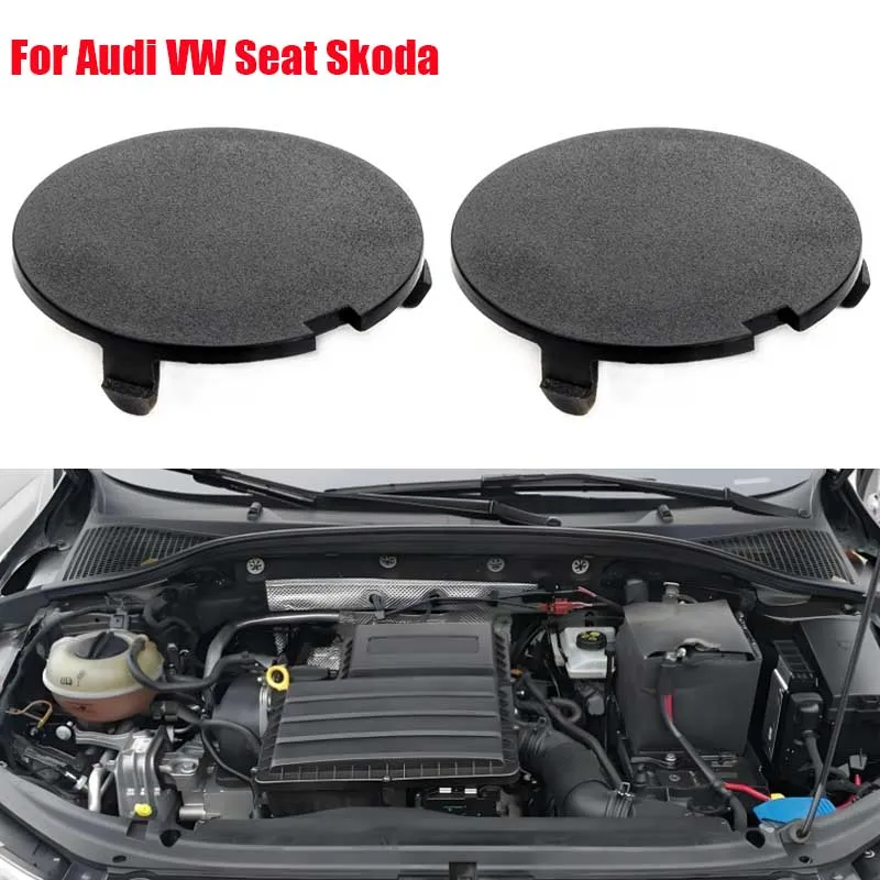 

2X Engine Top Main Cover Bolt Nut Covers Caps Clips For Audi VW Beetle Golf Seat Skoda 038103937