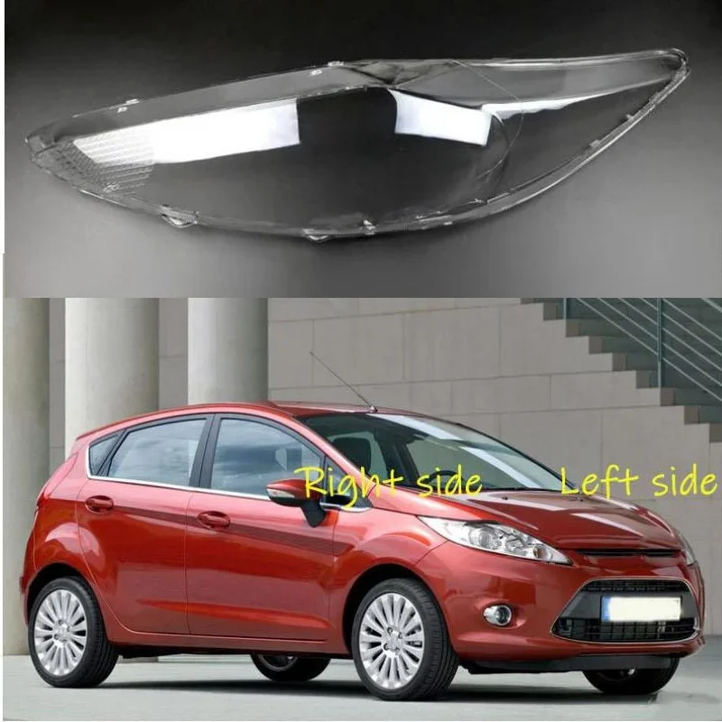 

Для Ford Fiesta 2009 2010 2011 2012 сменный автомобильный налобный фонарь Объектив Передняя крышка налобный фонарь стекло