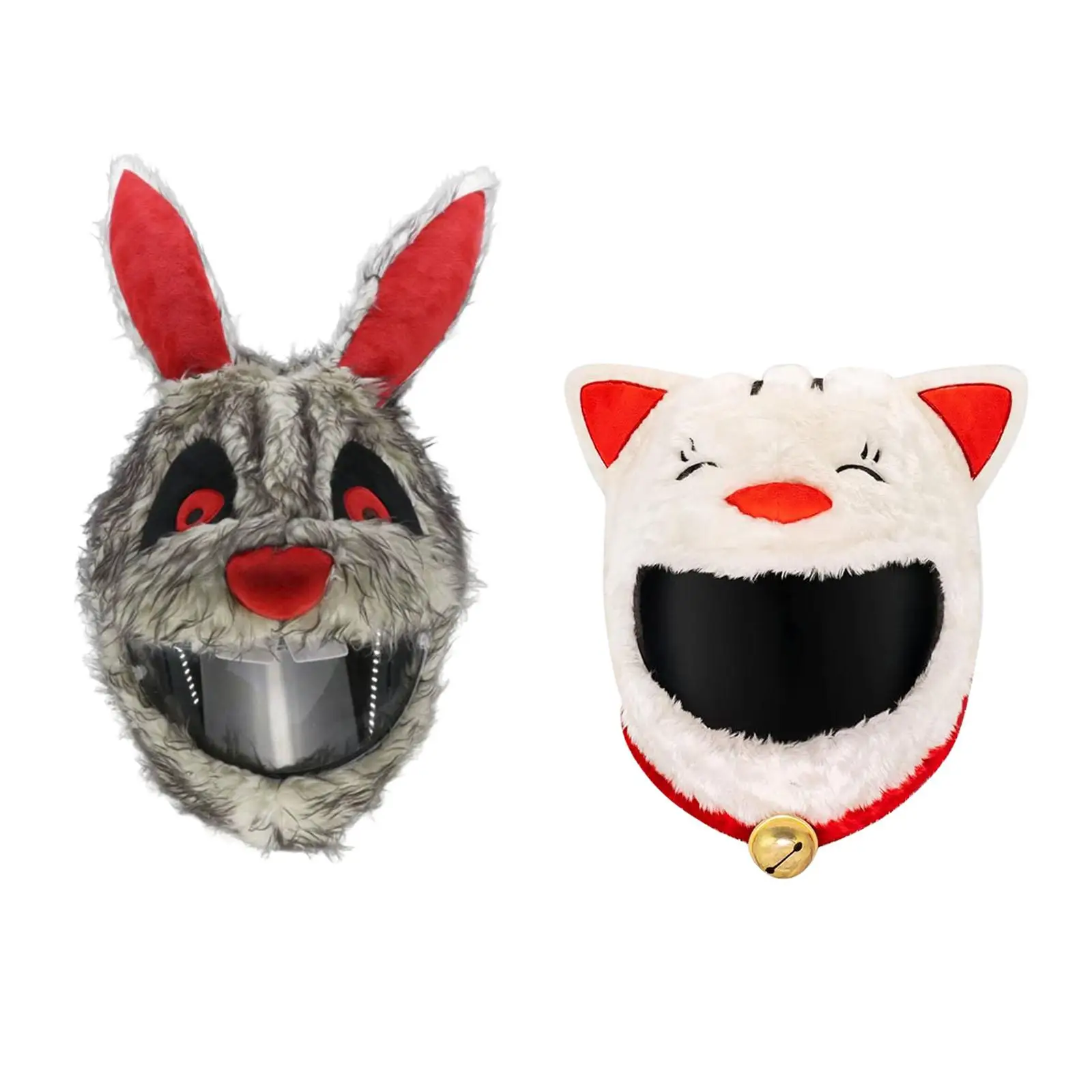 

Christmas Motorbike Helmets Cover Full Face Helmets Protective Cover Dust Cap