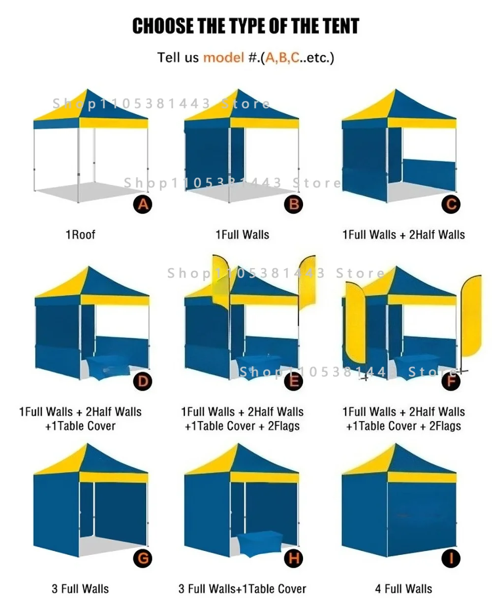 Custom Large Outdoor Brand 40mm 50mm Commercial Trade Show Folding Large Tent Pop-Up Gazebo 10X10 10x15 10 X 20 Canopy Tent view 5
