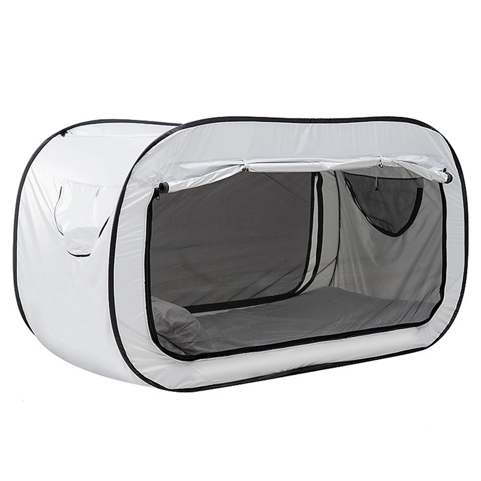 Outdoor opvouwbare privacy bed tent camping volledig gesloten schaduwbed tent voor kinderen en volwassenen opvouwbare privacy bed tent