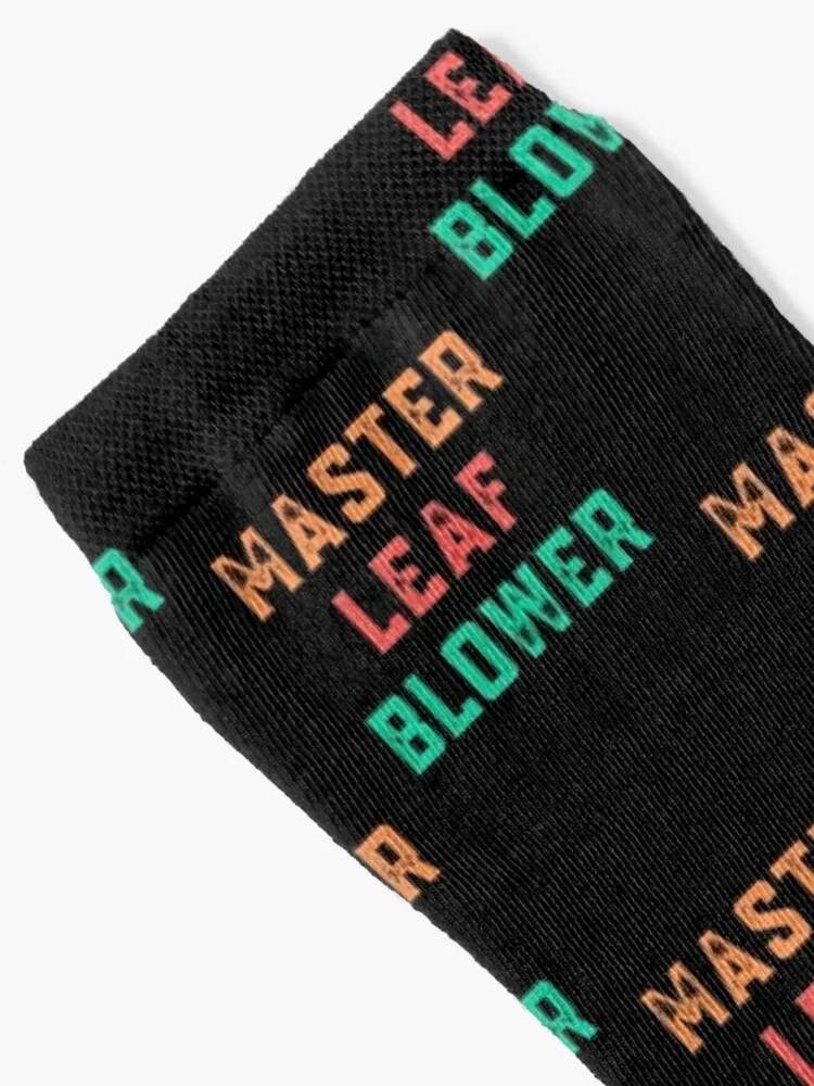 Master Leaf Blower Funny Yard Work Gardening Socks Thermal man winter luxe Antiskid soccer hiphop Socks Ladies Men's