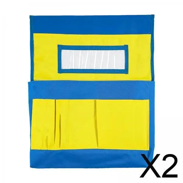 

Chair Back Pocket Organizer Large Capacity Student Storage Bag Oxford Cloth Classroom Supplies for School Seat