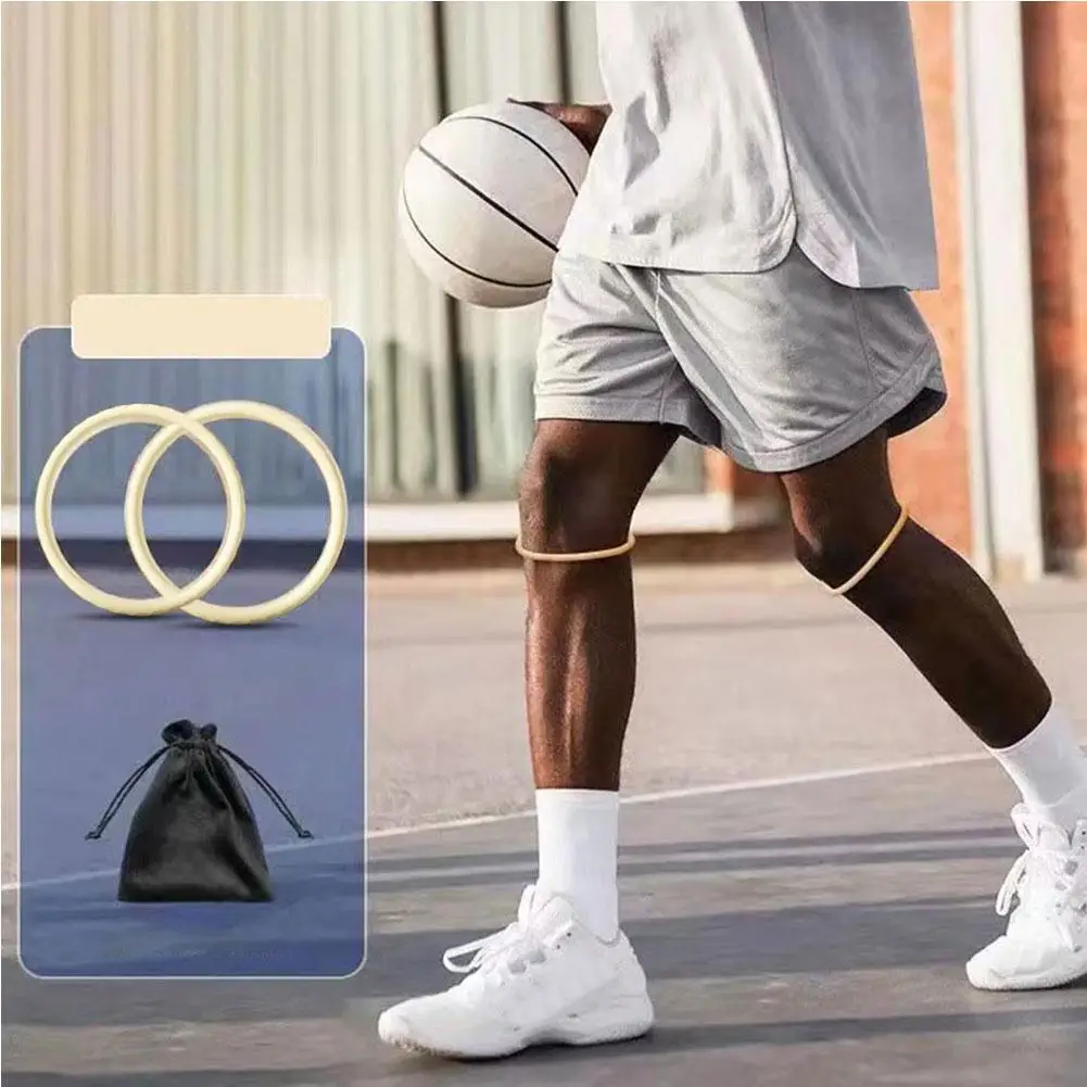 Outdoor Basketball Knee Force Belt Patella Knee Joint Rope Rubber Band Sports Knee Pad Elastic Fixed Protection for sport