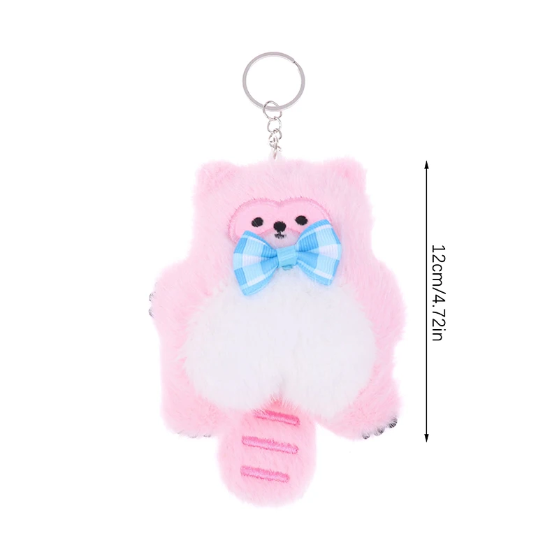 Kawaii Cat ตุ๊กตาพวงกุญแจการ์ตูนแมวตุ๊กตาสัตว์พวงกุญแจ Soft Plush Key น่ารักกระเป๋าเป้สะพายหลังจี้ของขวัญเพื่อนที่ดีที่สุด