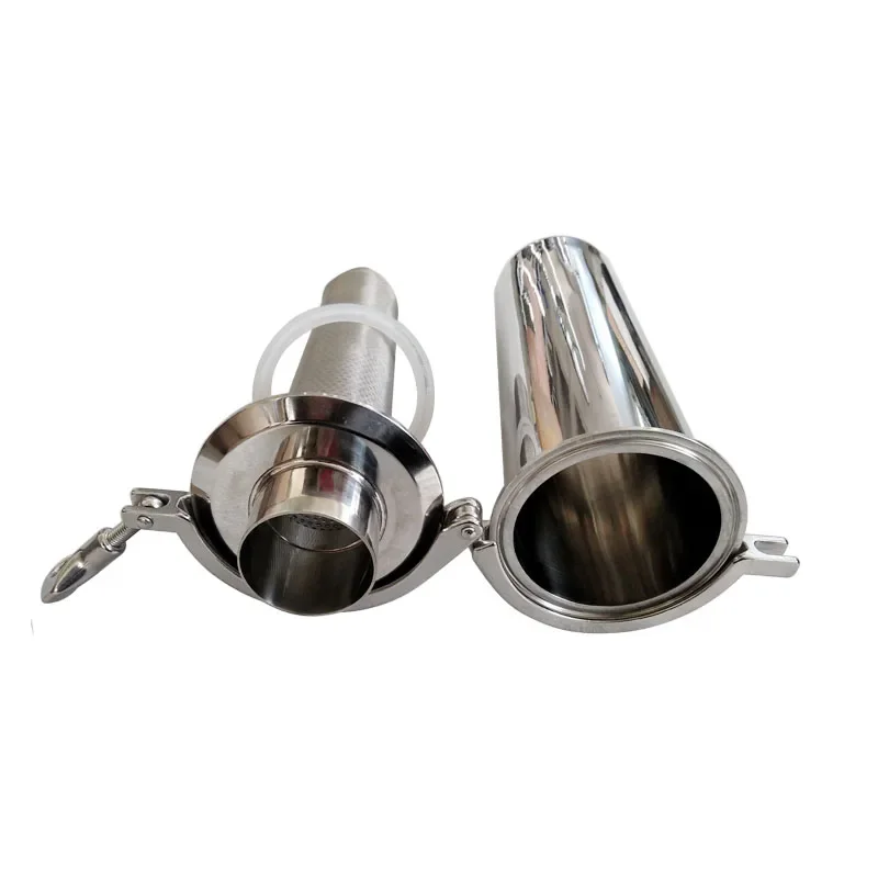 Filtre en Acier Inoxydable 304 Soudé, Sanitaire, en Ligne, scanner