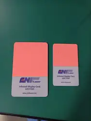Laser viewing IR sensor cards