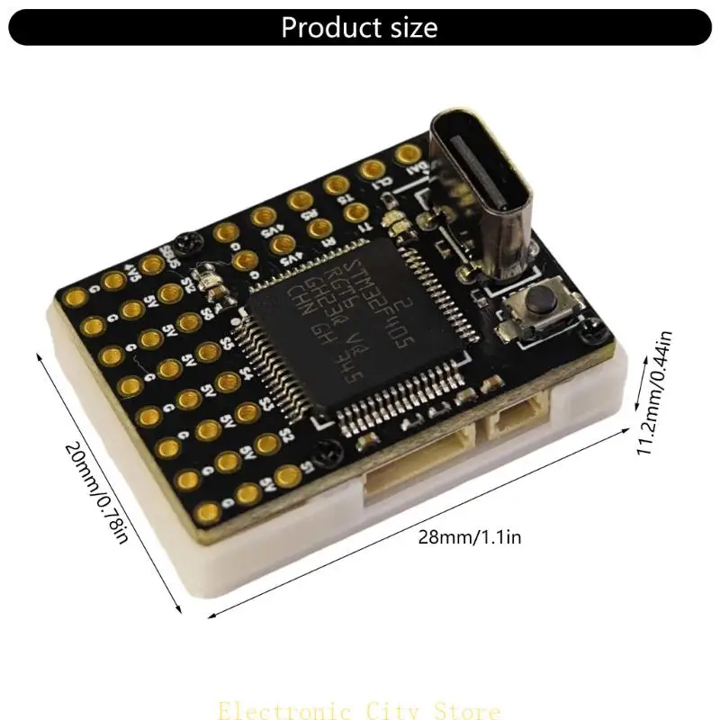 STM32F405RGT6 CONTROLE VOLOS F4 Wing Mini MK1 Mini Flight Controller para corrida Eficiente Hu8D
