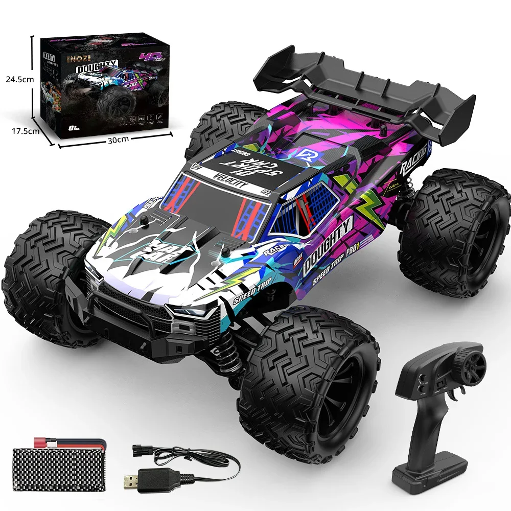 

9502E 1/16 4WD RC Rock Climbing Truck - 2.4G 40KM/H, High-Speed Racing with Lights