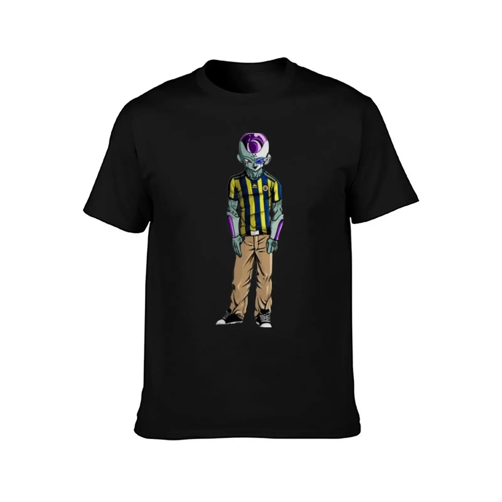 Frieza wearing a Fenerbahce shirt T-Shirt for a boy quick-drying customs design your own summer top tee shirts for men