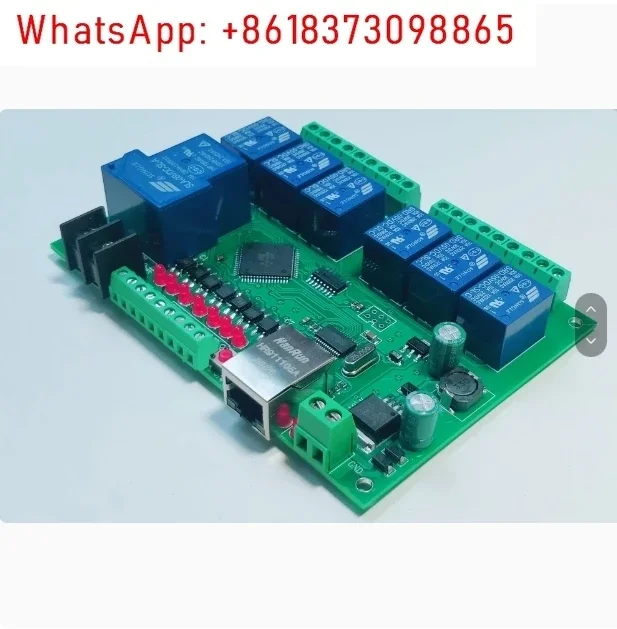 7 In 7 Out MegaD Ethernet Network Relay Controller HTTP API P2P Mutual Control Temperature PID Controller For Openhab Iobroker