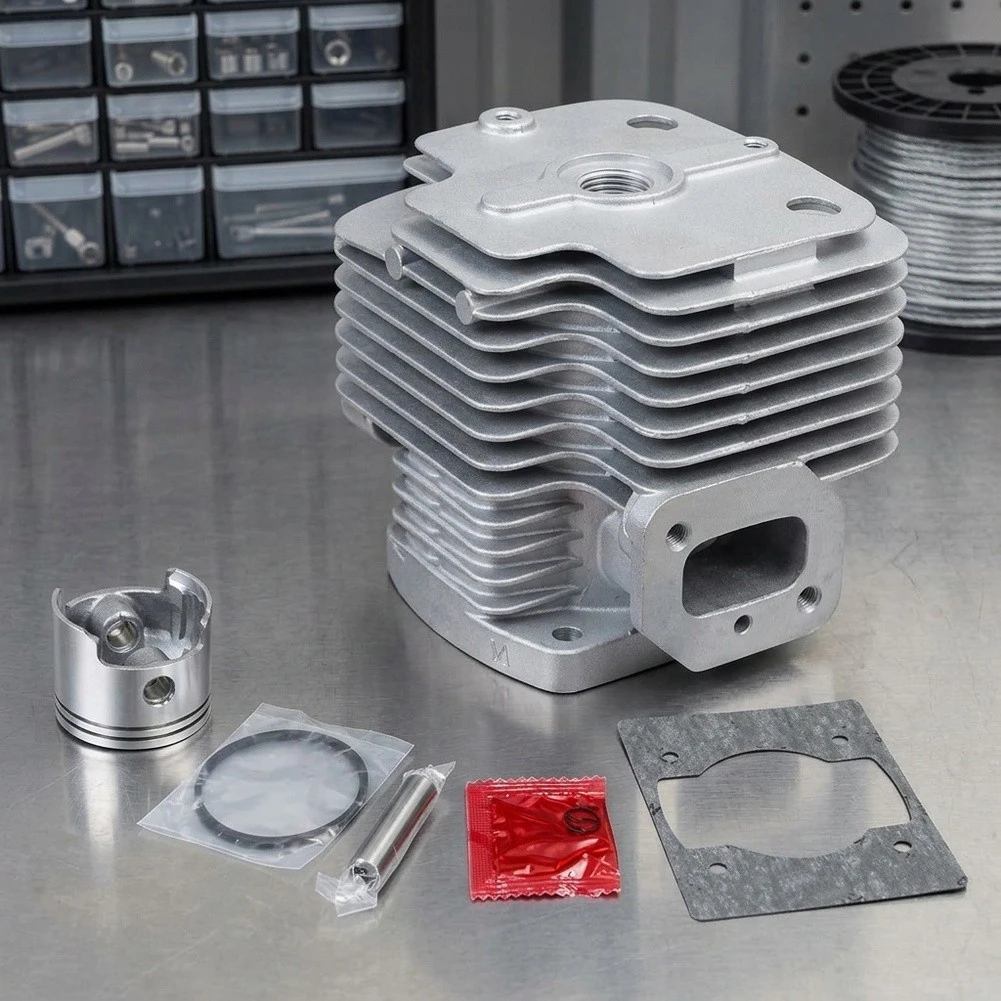 50mm Cylinder Kit Designed for EB650 EB850 KS865 IE48F IE48 Snow Blowers and For Chainsaw Engine Refurbishment