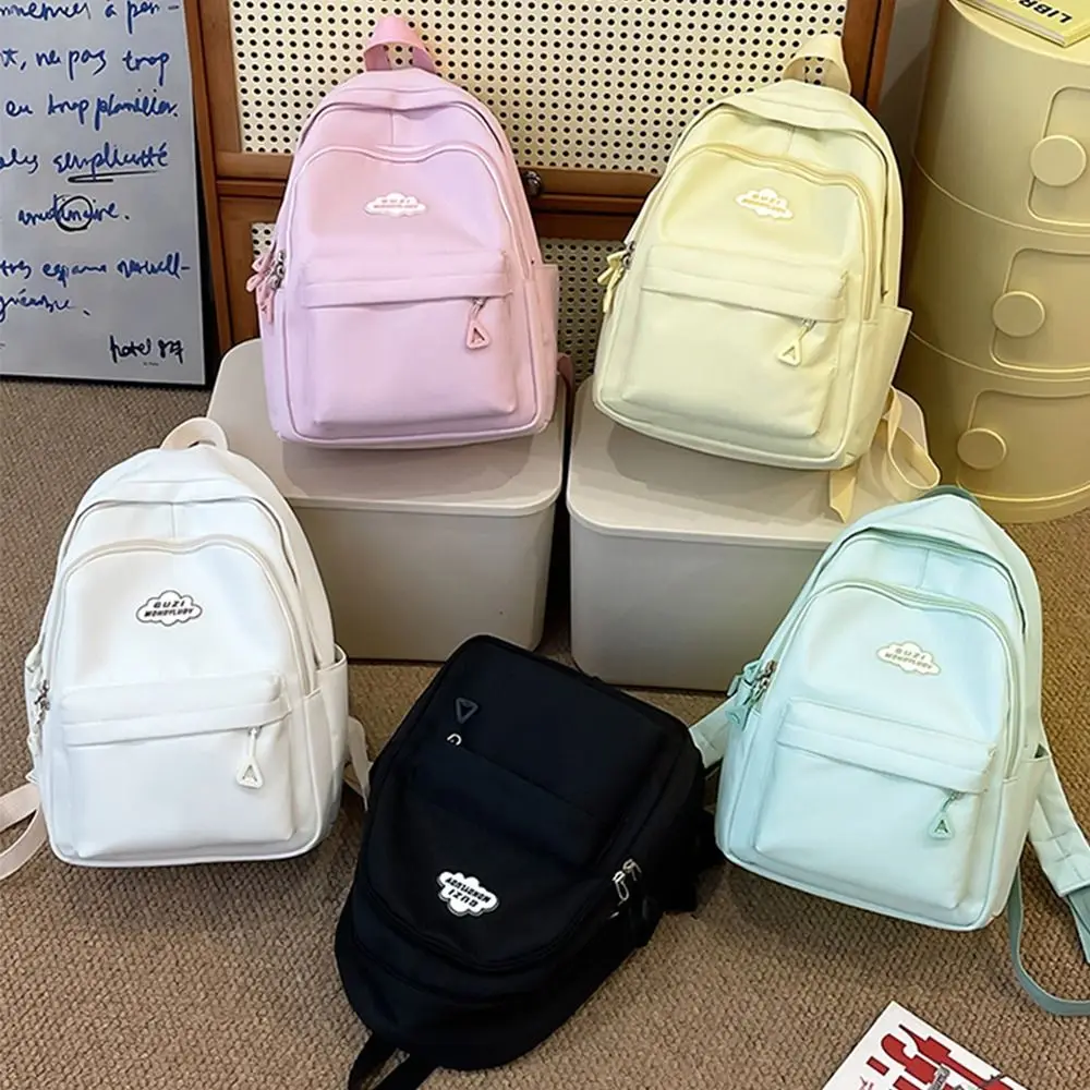 

Рюкзак большой вместимости в стиле Харадзюку, нейлоновая многоразовая сумка на ремне, креативный подарок для повседневного использования