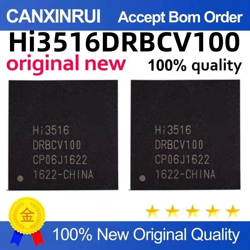 

HI3516D chip Hi3516DRBCV100 BGA HiSilicon is new and original