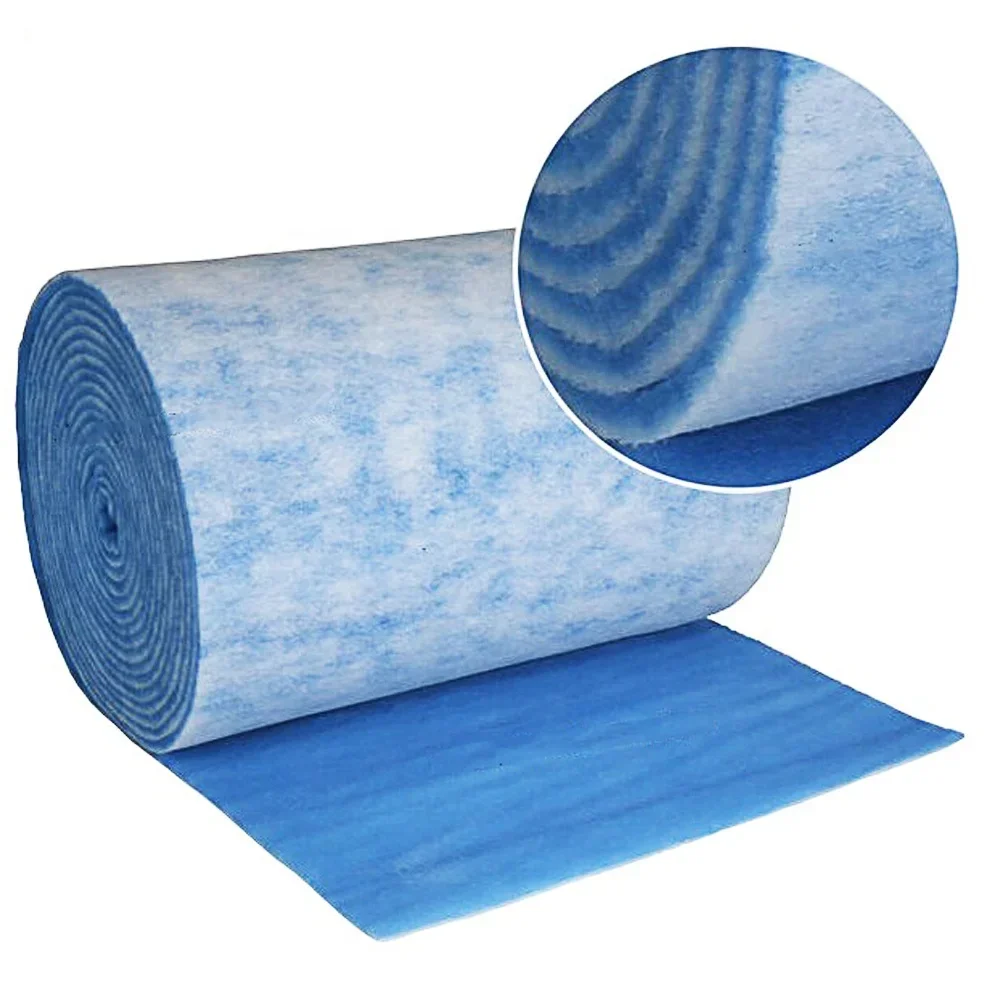 【From China】Breathable HEPA Pre-Filter Cloth Roll Flame Retardant Nonwoven Fabric for Air Conditioner Dust Filtration Raw Materi