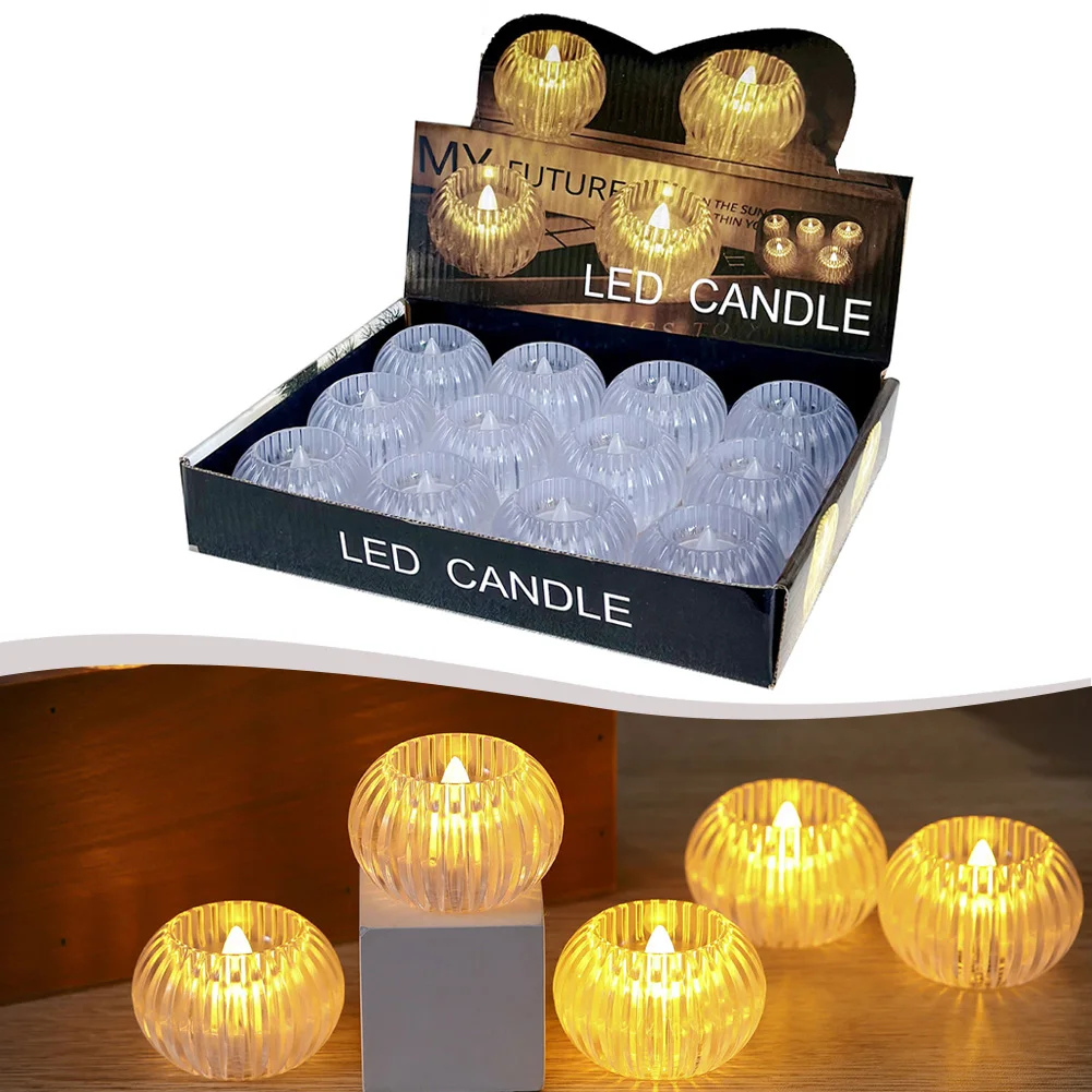 Desktop Decoration Candle Light Decoration Cozy Light Experience Energy Efficient Design Realistic Flame Effect