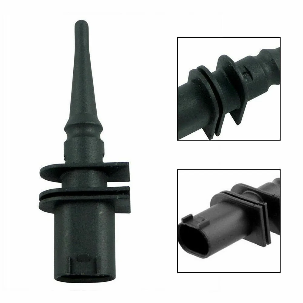65816905133   Sensore di temperatura ambiente esterno Accessori per auto Sensore di temperatura dell'aria per auto nero per BMW Serie 3 E46 E90 E91 E92