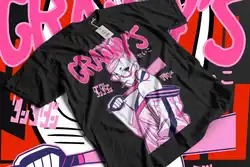Dandadan Okarun T-shirt Okarun Momo Ayase Gift black Anime Shirt All Size