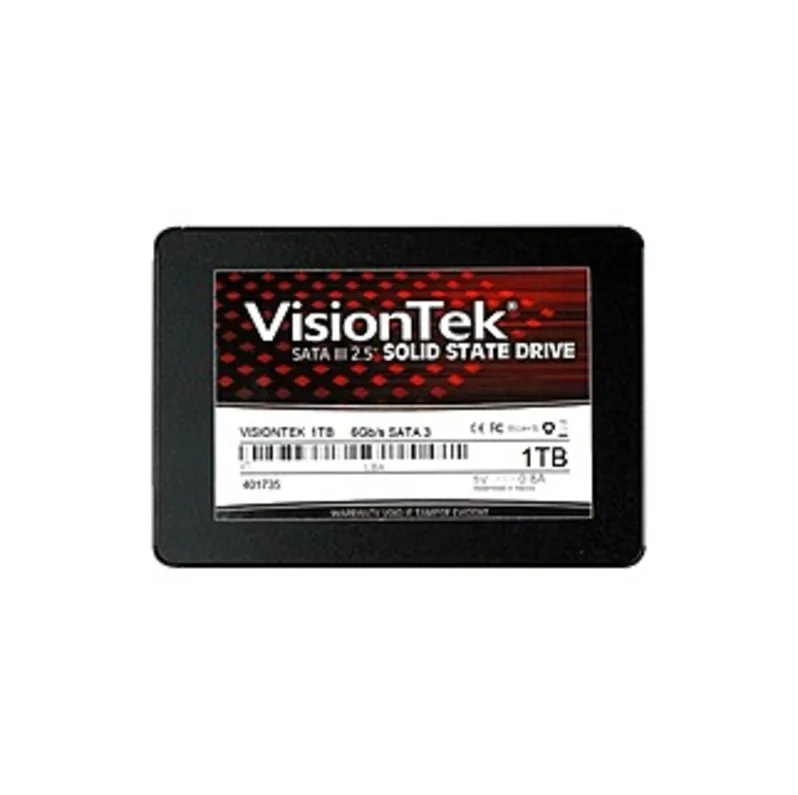 

VisionTek PRO 901169 1TB 7mm Internal SSD - SATA 6Gb/s - 25" Form Factor - 550MBps Read/445MBps Write - Used-Like New