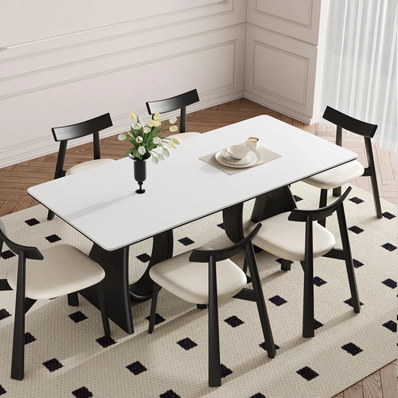 Minimalist Dining Table Center, Mesas de Quarto, Mesa de Escritório, Móveis de Cozinha, Moderno, Luxo, 70,8 Polegadas