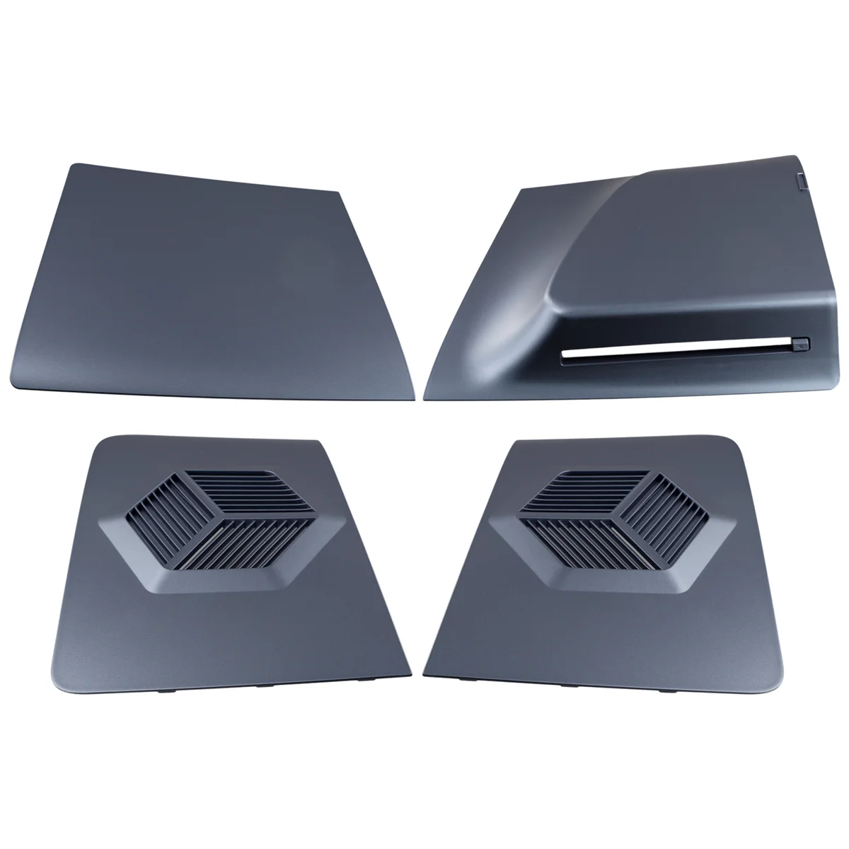 Face Plates for PS5 Slim Disc Edition Console Cover Faceplate Cooling Vents Side Panel Skin Shell Game Accessories