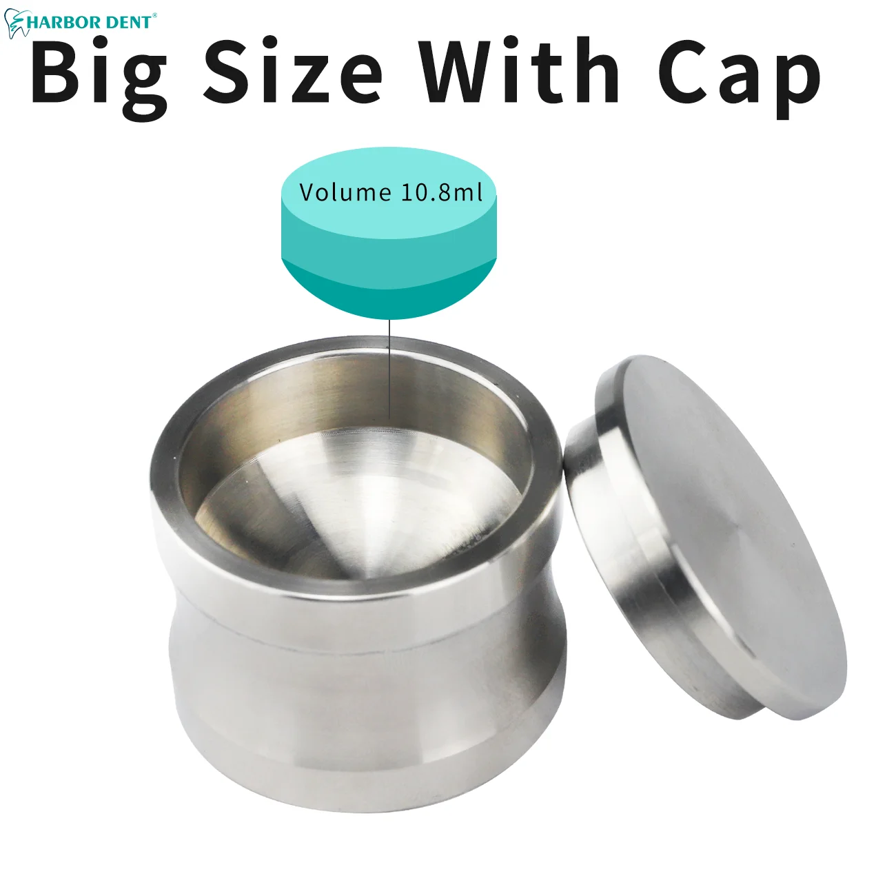 Dental Bone Meal Mixing Bowl  Dentistry Implant Instrument Bone Powder Cup  Stainless Steel Mixing Bowl Dentist Tools