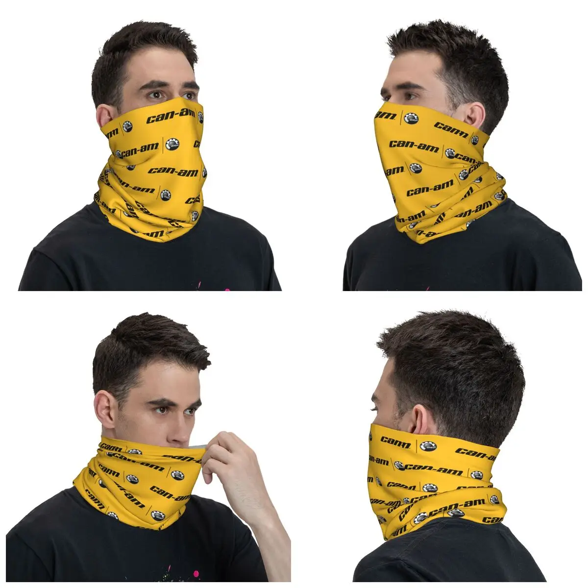 Brp Atv Can Am Motorcycles Bandana Neck Cover Printed Balaclavas Mask Scarf Multi-use Cycling Riding for Men Women Adult