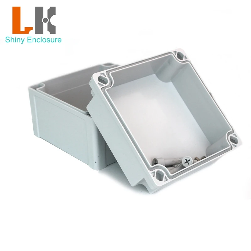 

125x125x100mm ABS Plastic Junction Box Waterproof Electronic Case IP67 Instrument Wire Housing Outdoor Custom Project Enclosure