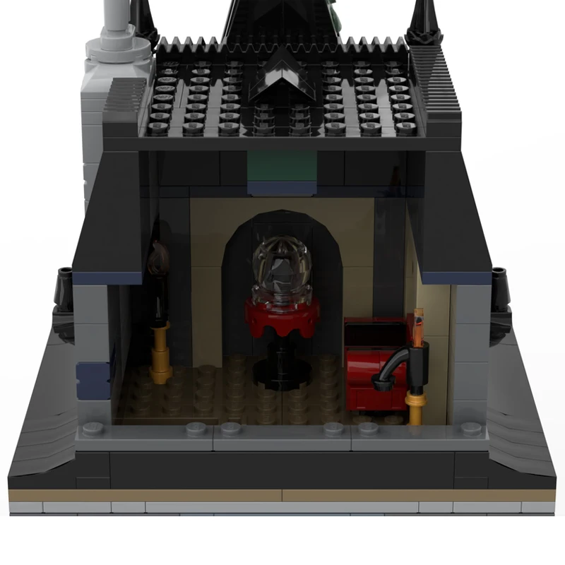 1127 pièces Maison modulaire de construction - Modification du modèle 76786 MOC Personnaliser le bloc de construction modulaire Jouet de bricolage Cadeau d'anniversaire