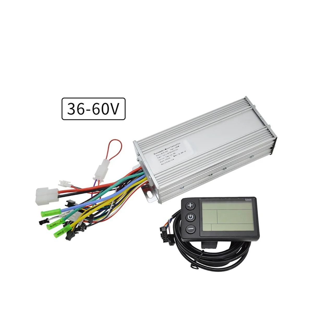 Electric Bicycle 1000W Brushless Motor  ligent Controller LCD Liquid Crystal Meter Modification Accessories Set S866