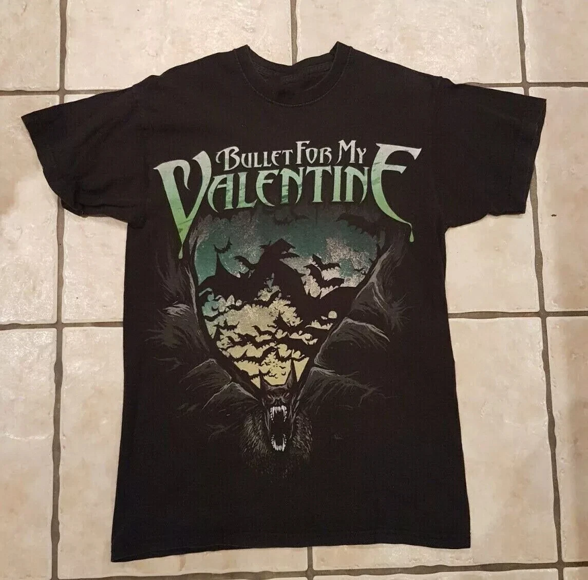 Scream Targeting Tour T-shirt Cotton Neutral Spring/Summer T-shirt Street Wear Bullet For My Valentine