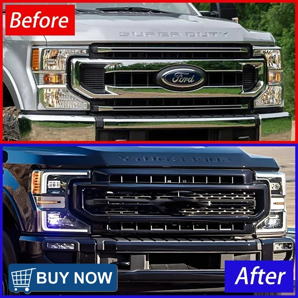 

Auto Headlights Assembly For Ford F250 2020-2024 Upgrade High Quality DRL Projector Lens LED Car Front Lamps Accessories Tool