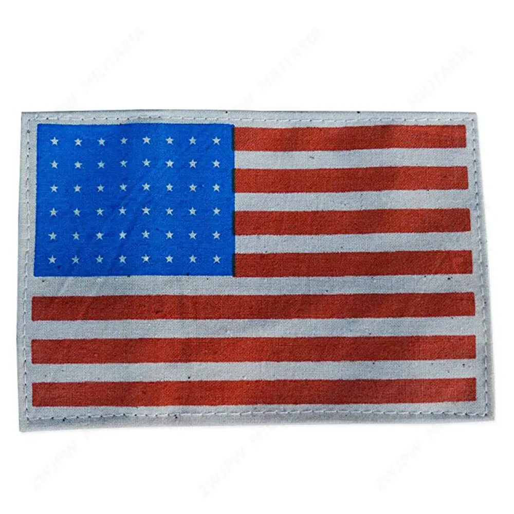 WW2 US ARMY AIRBORNE/PARATROOPER 48 STAR AMERICAN FLAG ARM BAND  US117011