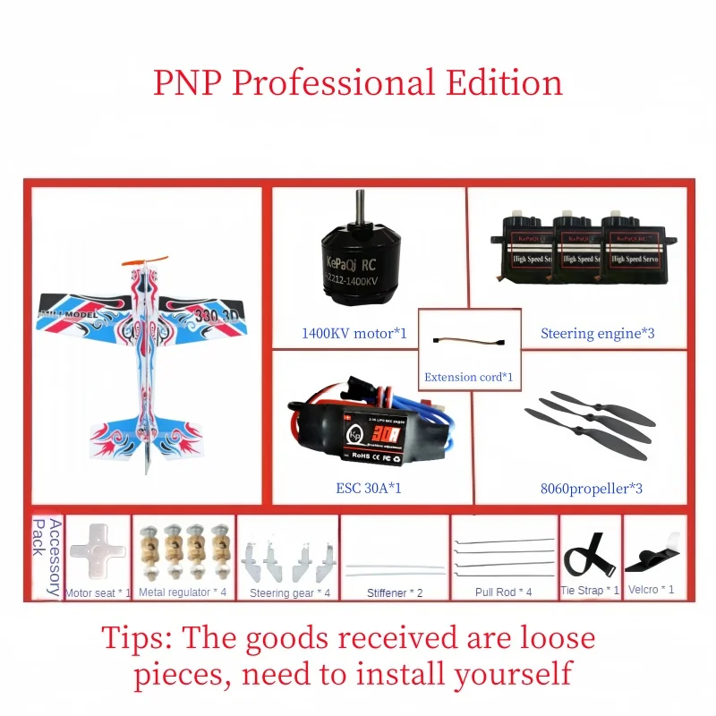 330 Mercury 3D Aerobatic RC Plane, Magic Board Crash-resistant Fixed Wing Aircraft, Hoist Trainer for Beginners view 4