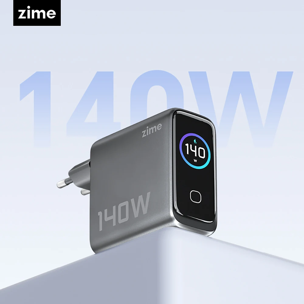 [new-arrive]zime-charger-pd30-3usb-c-1-usb-a-port-fast-charging-for-macbook-tablet-phone-charger-140w-for-iphone-17-16-15