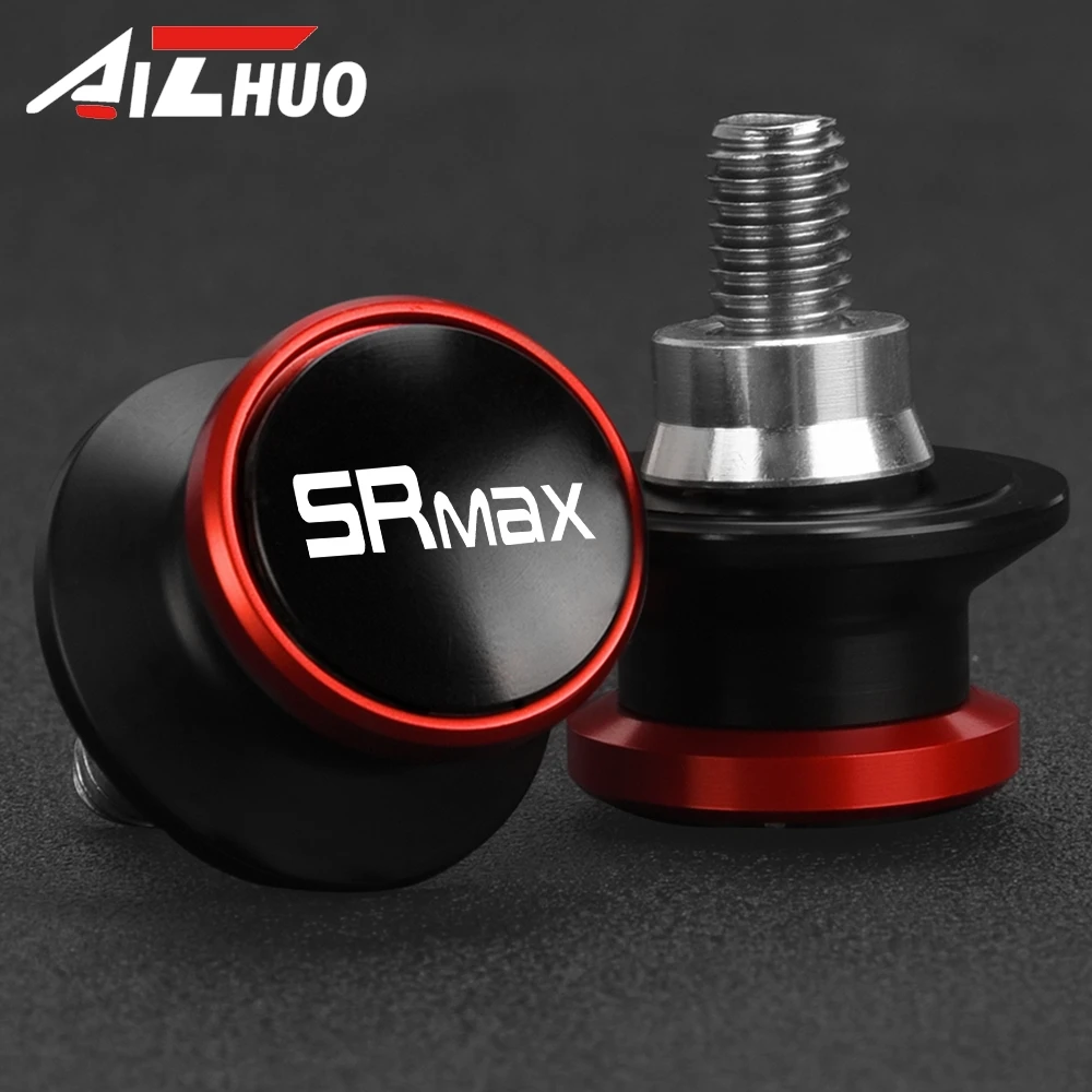 

Motorcycle 6MM Swingarm Spools Sliders Rear Stand Screws FOR APRILIA SR MAX 50 MY SRMAX 125 300 2011-2026 2025 2024 2023 2022