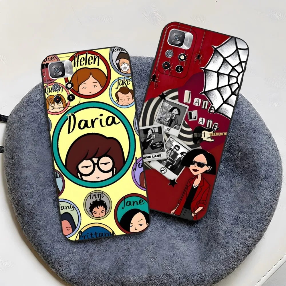 Anime D-Daria Phone Case for Xiaomi Redmi Note 14 13 12 11 9 Ultra 10 Lite POCO F4 F5 X5 Pro Plus Cover