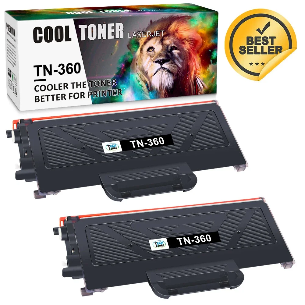 

2 тонера TN360 для TN330 HL-2140 HL-2170W MFC-7340 MFC-7840W