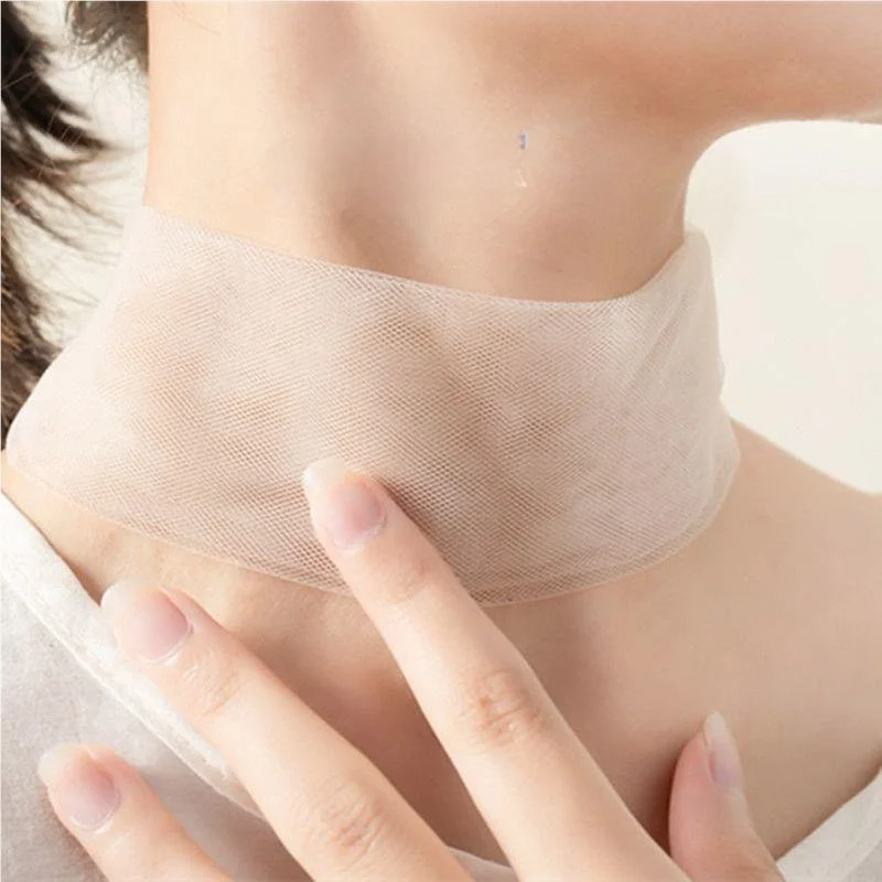 

Шарф для восстановления после операций, защитный шарф от солнца, широкая кружевная лента для шеи, декоративный аксессуар после операции на щитовидную железу