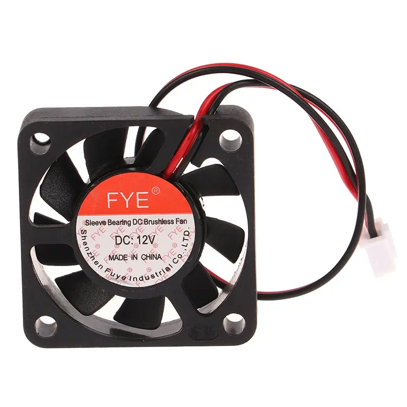 Innovative And Practical For 4010 Oil Bearing Brushless Cooling 2PIN FYE 40mm Black Mute Heat dissipation Fan DC 12V Wholesale