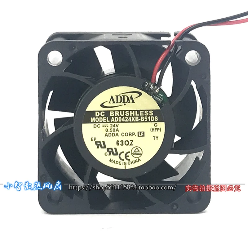 ORIGINAL AD0424XB-B51DS 24V 0.5A 4028 40*40*28mm NEW COOLING FAN RADIATOR