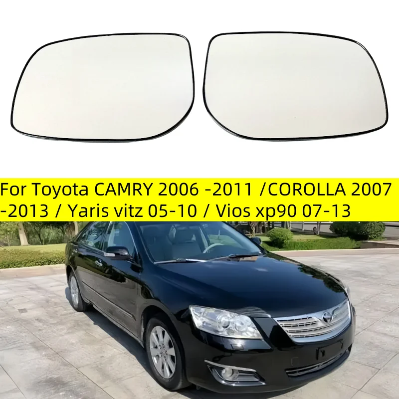 

Car heated Convex Mirror Glass For Toyota CAMRY 2006 07 08 09 10 11 / COROLLA 2007-2013 / Yaris vitz 05-10 / Vios xp90 07-13