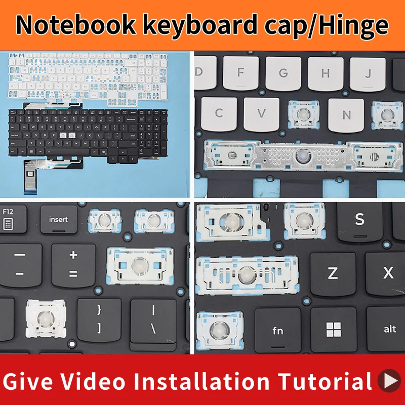Replacement Key Cap Hinge For Lenovo Legion Pro 5 16IAX10 16ADR10 16AHP10 16IAX10H 16IRX10 83LT 83LV 83M0 Keyboard KeyCap