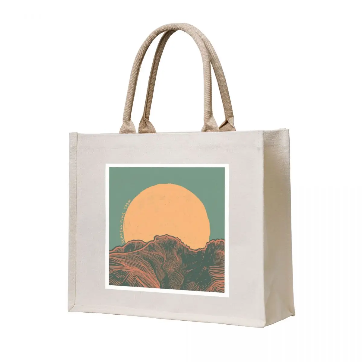 

Scafell Pike - England's Tallest Peak Tote Bag Cloth bags cloth bag woman canvas tote bags reusable shopping bag