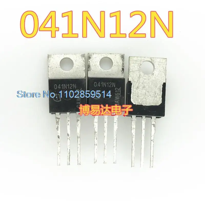 10PCS/LOT  041N12N IPP041N12N3G MOS N  TO-220