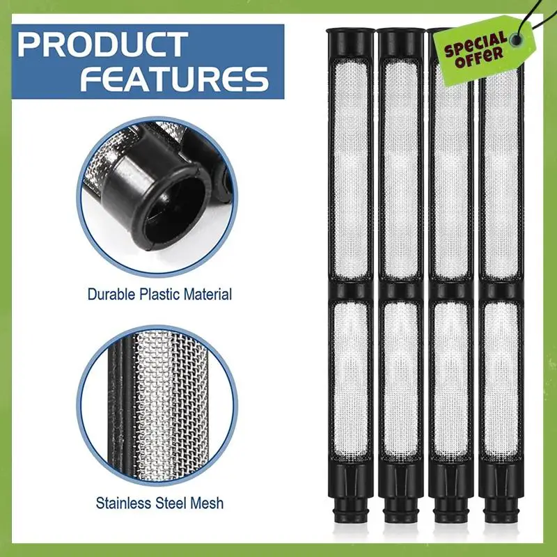 

40 Pieces Airless Spray Filter Sprayer Filter Airless Paint Replacement Accessories For Paint Airless Paint Sprayers