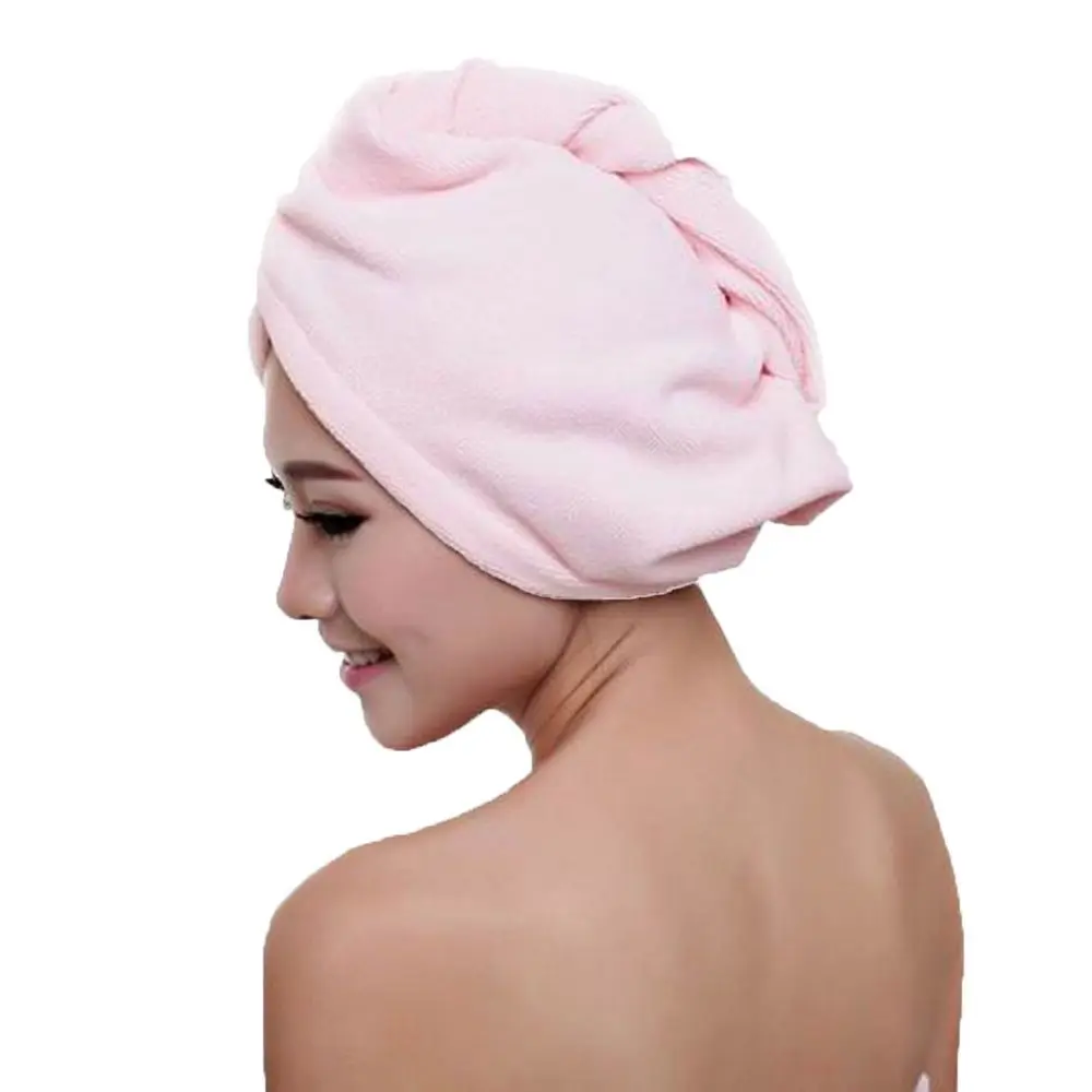 Microfiber Towel/Hat/Cap 23x56cm Bamboo Bath Towel Dryer Towels Hat Spa Hair Drying Bathing Dryer Quick Dry Towel
