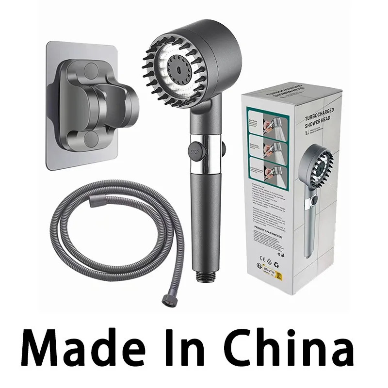 Powerful Boosting Shower Head, Bathroom Filter Shower Nozzle, Spray Type Shower Head